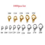1000个/包304不锈钢溜光龙虾扣 A01-1 柒珠网 特价小吊坠