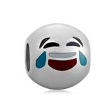 不锈钢EMOJI珠子 AA707S 柒珠网 钛钢大孔珠