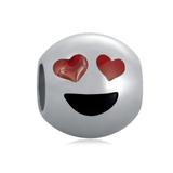 钛钢EMOJI珠子 AA710S 柒珠网 钛钢大孔珠