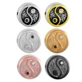 钛钢1.5mm孔阴阳串珠 AA822 柒珠网 其它配件