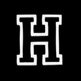 5个/包不锈钢字母A-Z吊坠配件 LA716-HX5 柒珠网 特价小吊坠