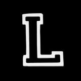 5个/包不锈钢字母A-Z吊坠配件 LA716-LX5 柒珠网 特价小吊坠
