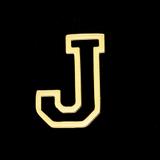 5个/包不锈钢金色字母A-Z吊坠配件 LA717-JX5 柒珠网 特价小吊坠