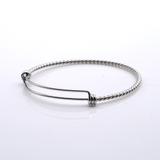 10个/包钛钢手镯 PJ215-65X10 柒珠网 钛钢外贸项链