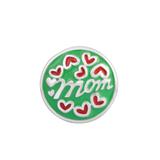 合金LOVE MOM按扣配件 VNC002-2 柒珠网 纽扣按扣配件